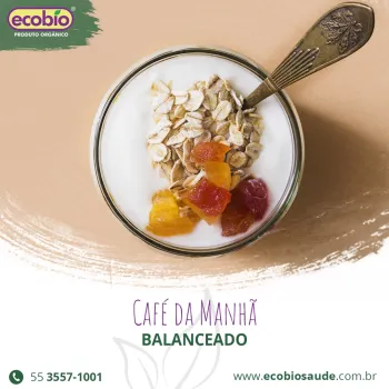 Café da manhã balanceado