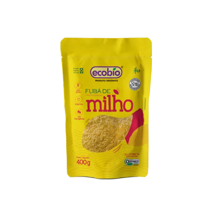 Farinha de Milho (Fubá)  Produto Orgânico