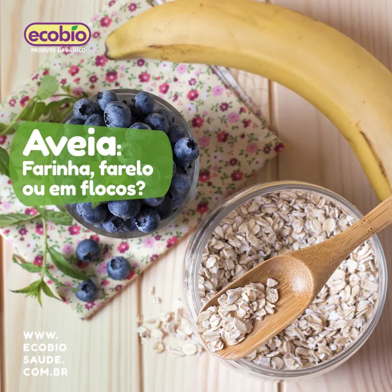 Aveia, farinha, farelo ou em flocos?