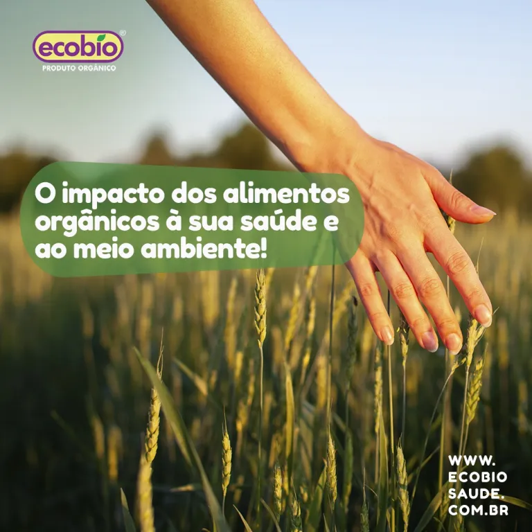 O impacto dos alimentos orgânicos à sua saúde e ao meio ambiente!