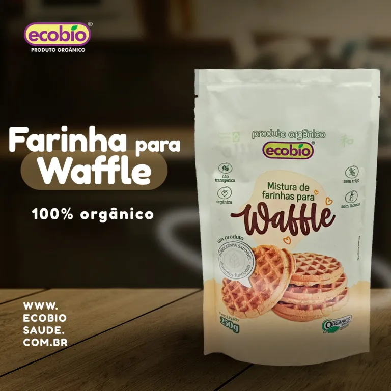 Farinha para waflle